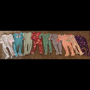 Girls fleece pjs